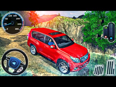 Offroad SUV Jeep Driving Simulator - 4x4 Prado Car Mountain Climb Drive - Android GamePlay #3