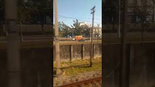 Trilhos   Caçamba Branca da Prefeitura de Suzano, A'doro e Carreta Baú