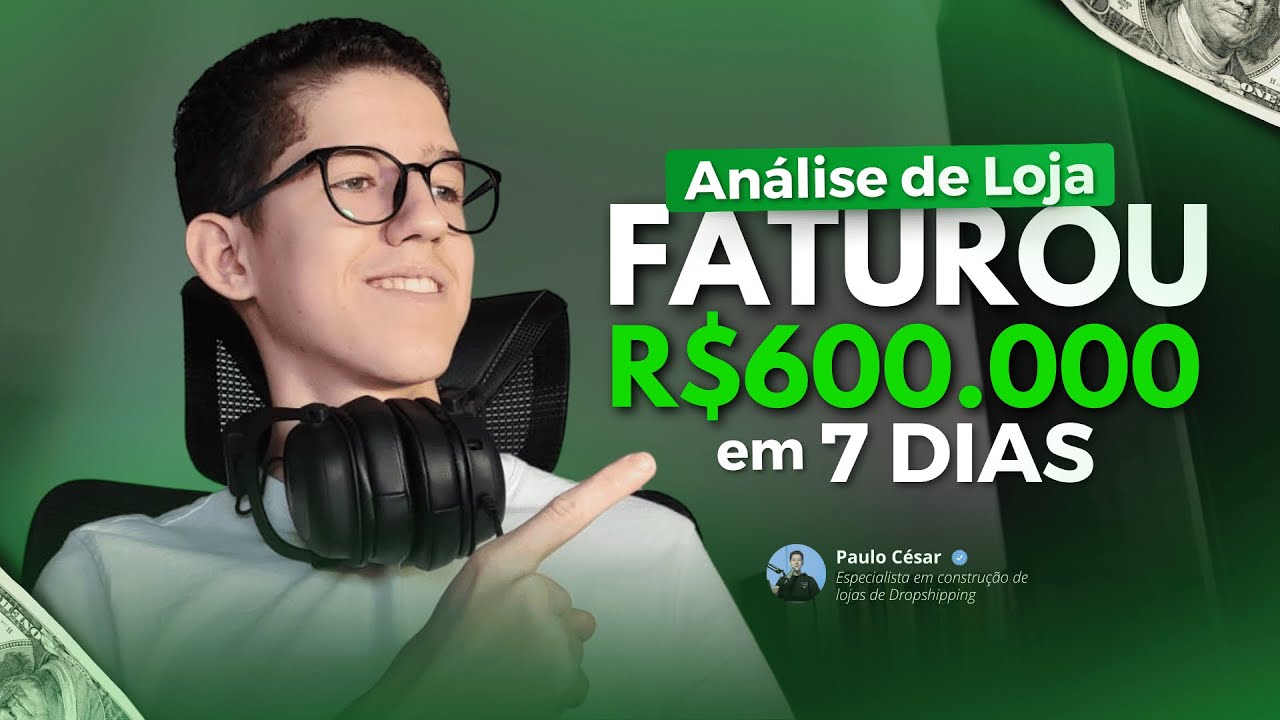 Dropshipping | Analisei uma loja que fatura +600 MIL REAIS em 7 DIAS