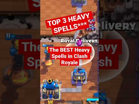 TOP 3: BEST Heavy Spells in Clash Royale 🔥