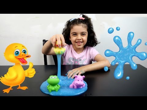 سلايم البطة العجيب Rubber Duck slime Video