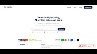 "How to Start Byword.ai for Article Generation | Step-by-Step Guide for Beginners"