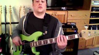 Shadows in The Rain - Sting Bass Cover Playalong