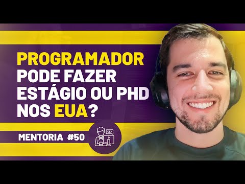 Como conseguir ESTÁGIO remoto ou PHD com BOLSA 100% nos EUA sendo programador | PHDNOSEUA
