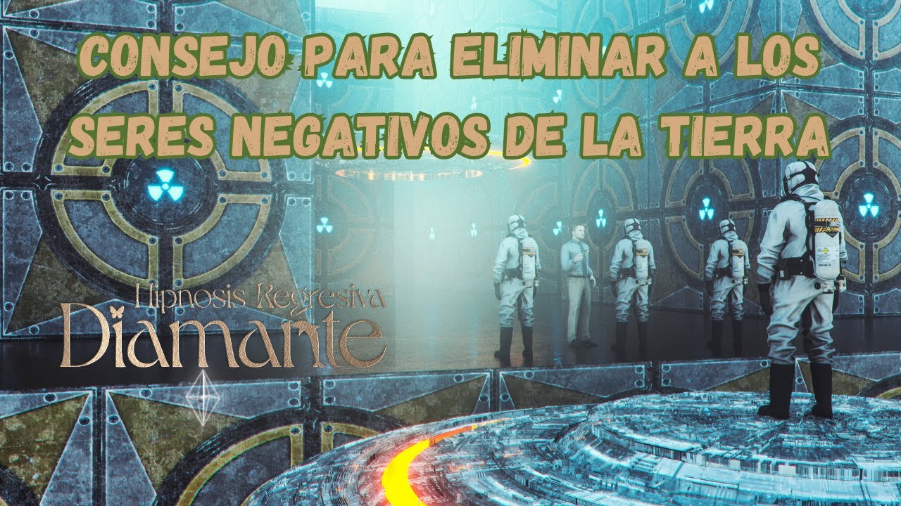 ES SARA - CONSEJO PARA ELIMINAR A LOS SERES NEGATIVOS DE LA TIERRA HIPNOSIS REGRESIVA DIAMANTE