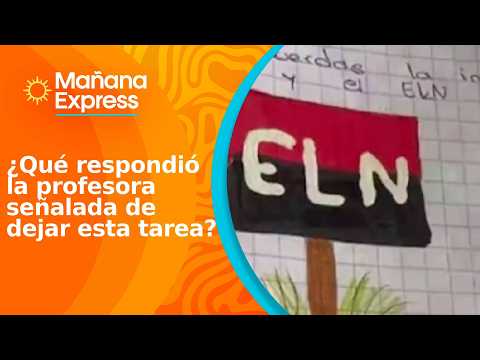 Polémica por profesora que habría puesto a niños de primaria a colorear símbolos del ELN y las Farc