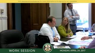 Work Session - Monday, April 24, 2017