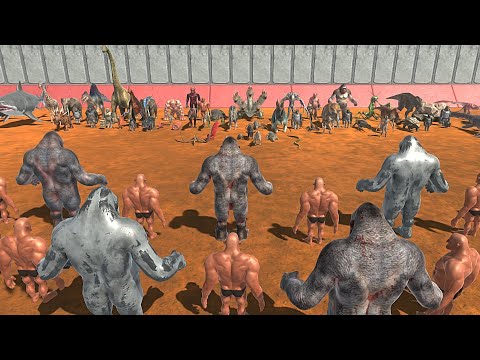 GORO WITH HILL GIANT VS FACTION similliar price - Animal Revolt Battle Simulator