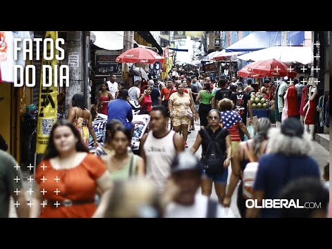Consumidores lotam comércio de Belém no último sábado antes do Natal