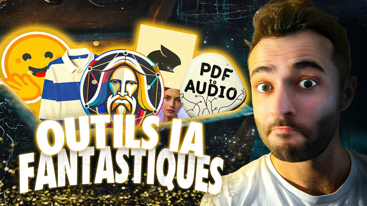 7 IA GRATUITES Indispensables à Découvrir ABSOLUMENT ! PDF2Audio, FaceFusion, Kolor Try On...