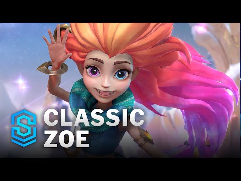 Classic Zoe Wild Rift Skin Spotlight