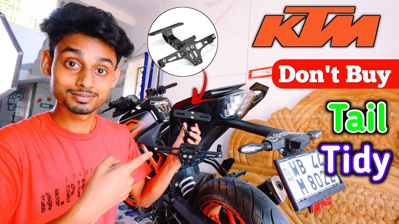 KTM Duke 250 Tail Tidy| How To Install Tail Tidy On KTM Duke 250 Bs6| Ktm Duke 250 Tail Tidy Install