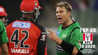 Biggest BBL Moments No.9: Warne &amp; Samuels lock horns