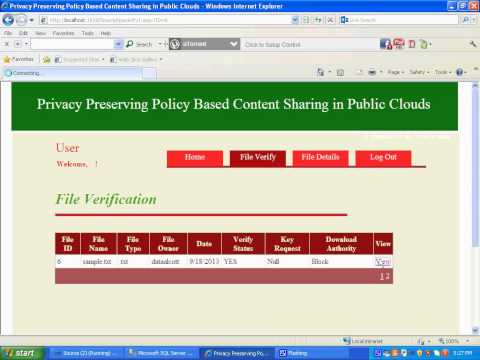 Privacy Preserving Policy Based Content Sharing in Public Clouds