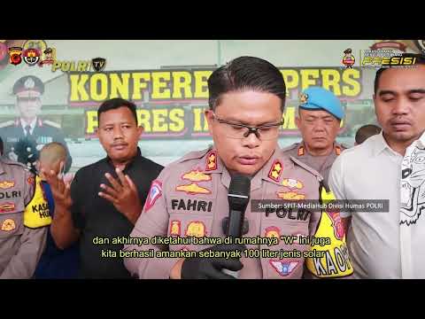 PRESISI UPDATE : POLRES INDRAMAYU RINGKUS SINDIKAT BBM SUBSIDI 02/02/2024 13. 00