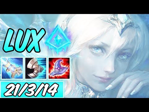 S+ ICE ELEMENTALIST LUX MID FULL AP GLACIAL AUGMENT | New 45% CDR Build & Runes | 76% KP | Season 10