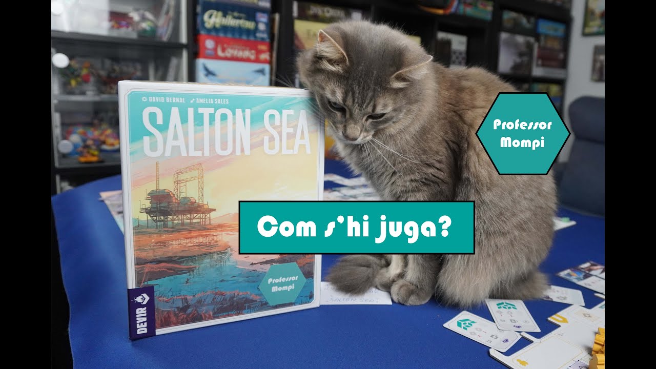 Salton Sea (Revisat per l'autor David Bernal) - Joc de taula - Tutorial