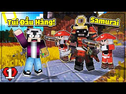 MINECRAFT HUYỀN THOẠI SAMURAI * TẬP 1 | KHỞI ĐẦU BÁ CHÁY & HÀNH HIỆP TRƯỢNG NGHĨA