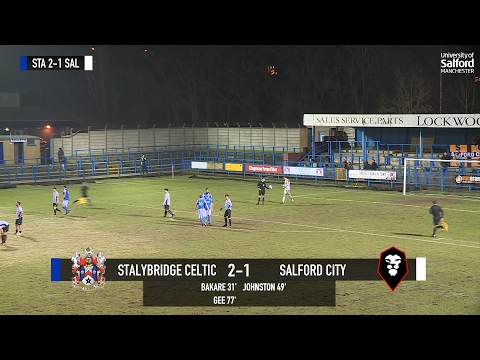 Stalybridge Celtic 2-1 Salford City - Manchester Premier Cup semi-final
