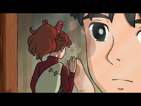 Their eye contact~ Arrietty and Sho~ ARRIETTY scene