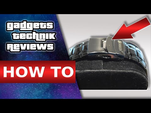 Uhr kürzen / Armbanduhr selber kürzen / Uhrenarmband enger machen mit oder ohne Werkzeug