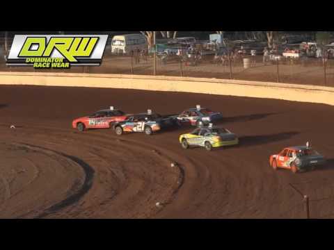 Production Sedans - Heat 1- Australian Title - Moora Speedway - 05.03.16