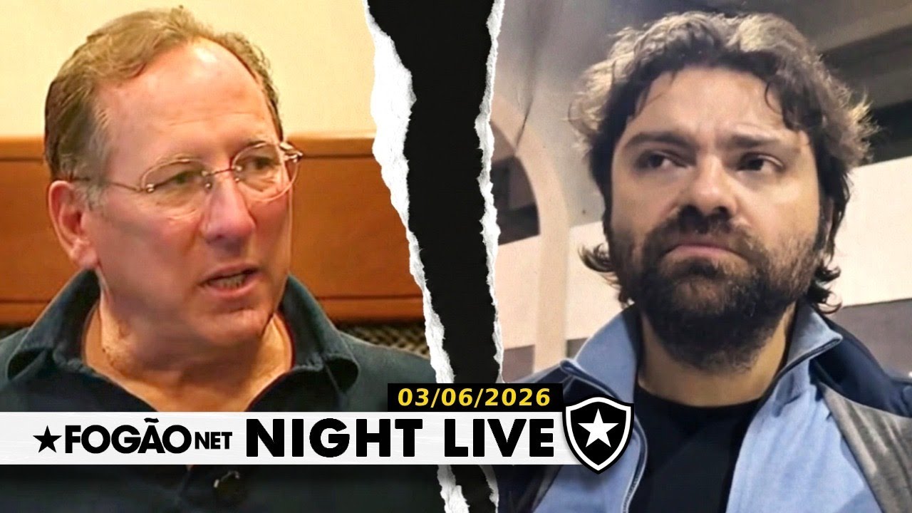 NIGHT LIVE | John Textor dispara contra social, e presidente do Botafogo rebate