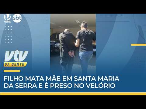 CRUELDADE | Filho mata mãe em Santa Maria da Serra e é preso no velório | VTV da Gente