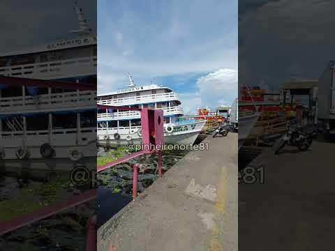 O "Roadway" do Porto de Manaus é uma histórica ponte flutuante⛵⚓