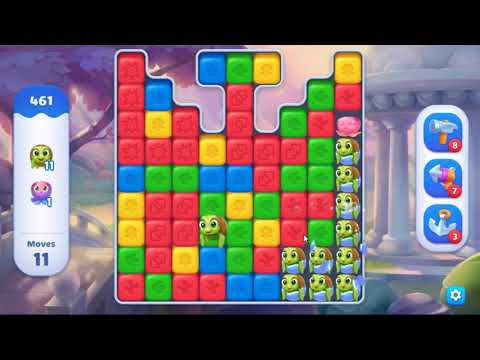 Fishdom Blast Level 461 - NO BOOSTERS GAMEPLAY 🐠 | SKILLGAMING ✔️