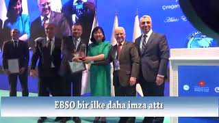 EBSO'DAN BİR İLK DAHA...  ASYA-PASİFİK’İN “EN İYİ ODA” ÖDÜLÜ EBSO’NUN.