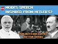 PM Narendra Modi S Speech Inspired From Hitler Fake News Alert BOOM