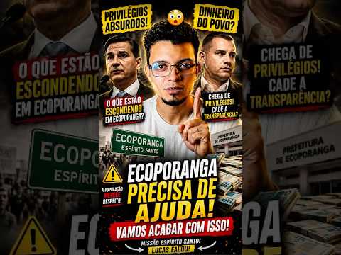 ECOPORANGA EXPLODIU! Lucas denuncia privilégios e faz apelo urgente! 😱