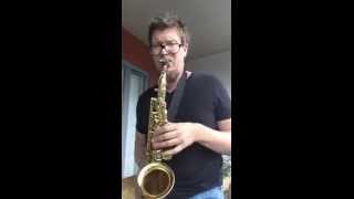 Roy Benson 202 alto sax feels good horn.