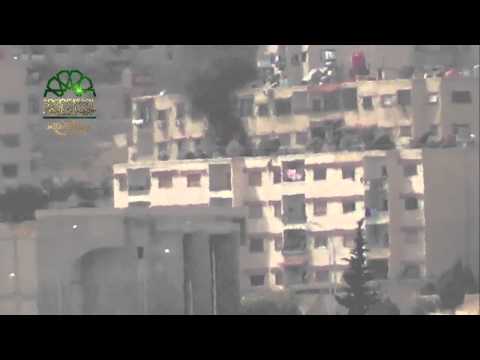 استهداف قوات النظام من قبل الجبهة الإسلامية في ضاحية الأسد في محافظة ريف دمشق