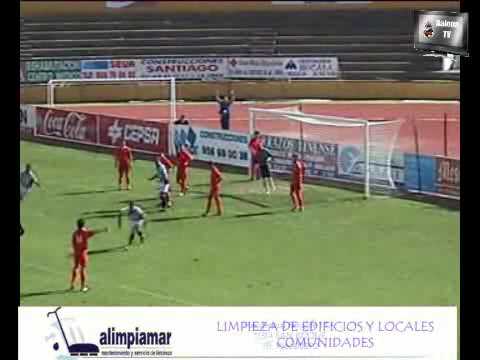 Gol de Miguelez ante el Jerez Ind.