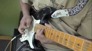 Video thumbnail for Basic Audio Solar Myth (Fuzz Face variant) / Fulltone Tube Tape Echo / Fender Blues Junior by mrcali68
