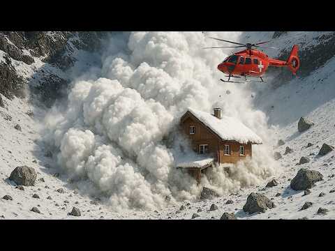 A series of TERRIBLE avalanches is blanketing Italy! Snow forgives no one