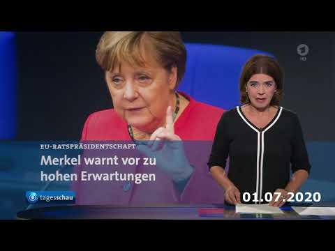 Corona-Meldungen KW 27/2020 Tagesschau 20 Uhr