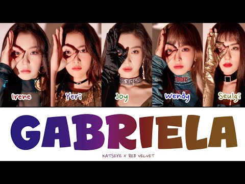 [AI COVER] Red Velvet - 'GABRIELA' | Color-coded Lyrics | Original by KATSEYE 