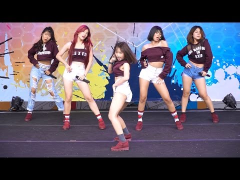 160625 Fa'Iz cover EXID - Intro + L.I.E @Siam Square 1 Cover Dance 2016 (Audition)