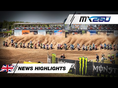 News Highlights EMX250 Race 1 | 2025 MXGP of Great Britain