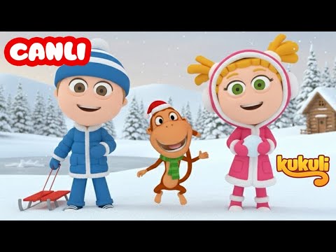 Canlı Yayın: Kar Yağıyor & Kış Şarkıları ❄️ 24/7 Çocuk Müzikleri Kukuli Kesintisiz