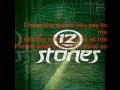 back up 12 stones lyrics
