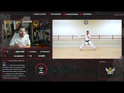 TJI FALA SOBRE KARATÉ EM STREAM