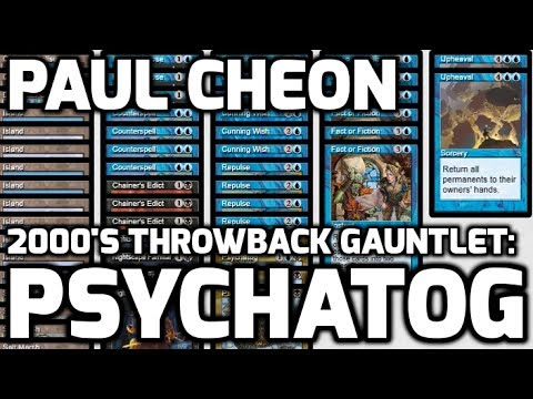 Channel Cheon - 2000s Throwback Gauntlet: Psychatog (Deck Tech & Match 1)