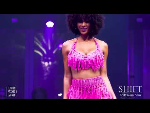 HOT MIAMI STYLES 2023 4K Fashion Show / Swim Week in Miami / DAER Hard Rock Hotel and Casino