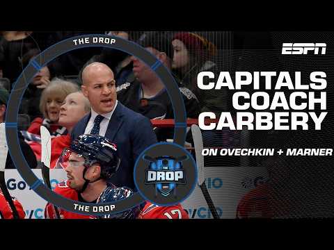 Capitals Coach Spencer Carbery on Ovechkin's up coming season and Mitch Marner in Vegas 👀 | The Drop
