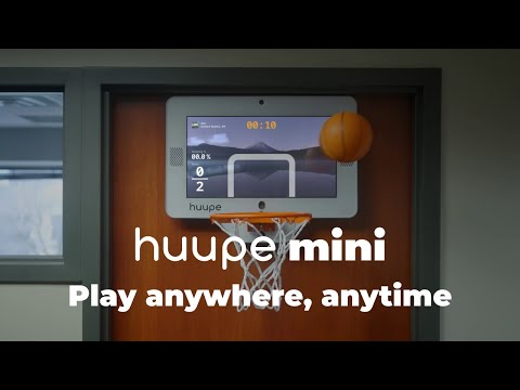 huupe mini official launch | The next generation of mini basketball hoops | huupe official