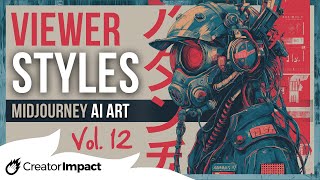 Midjourney INSANE Viewer ART STYLES: Volume 12